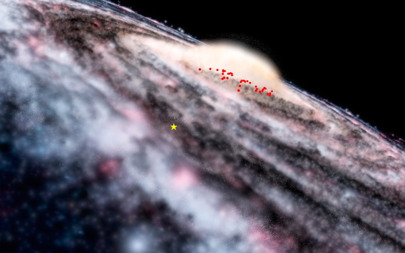 Illustration for article titled Astronomers Have Discovered a Previously Unknown Feature of the Milky Way